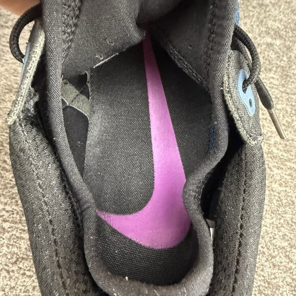 ✅Nike Joyride Run Flyknit Sneakers Women’s 10 Athletic Shoes Black/Blue/Purple - Picture 4 of 11